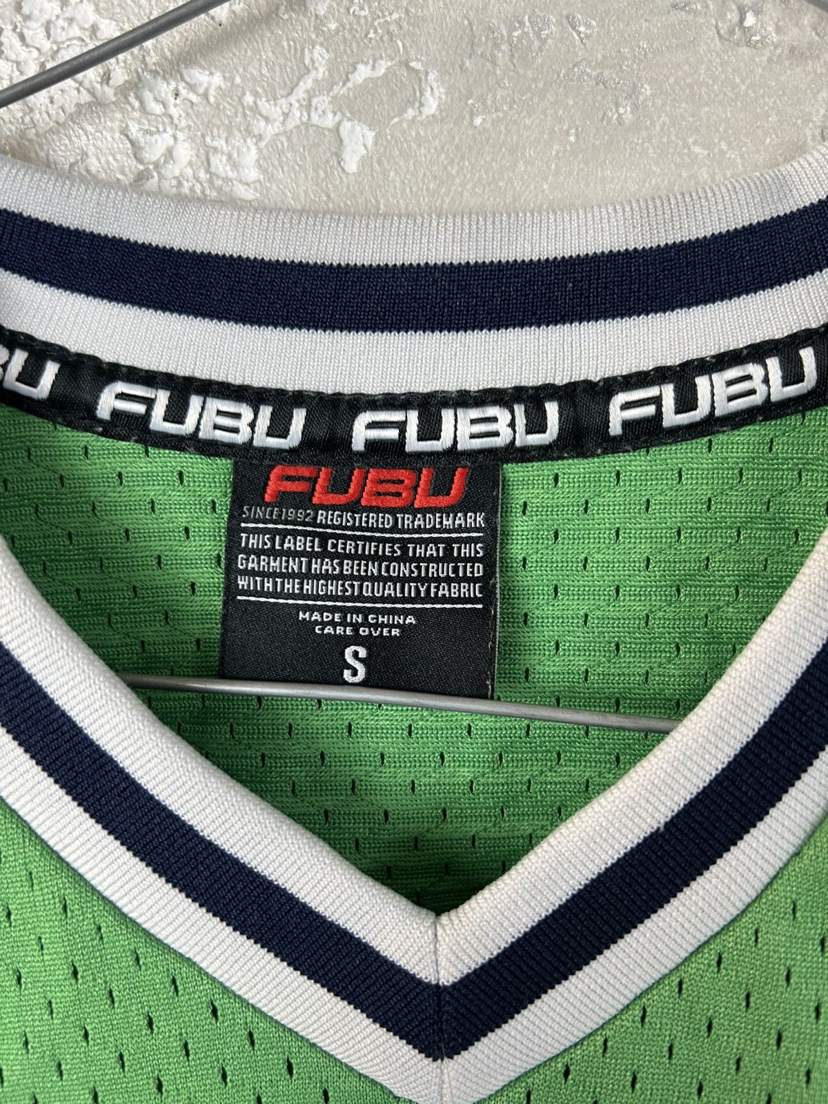 Fubu Vintage 90s Fubu 05 Rap Jersey Y2K T- 3 Shirt Green Size US S / EU 44-46 / 1 - 12 Thumbnail