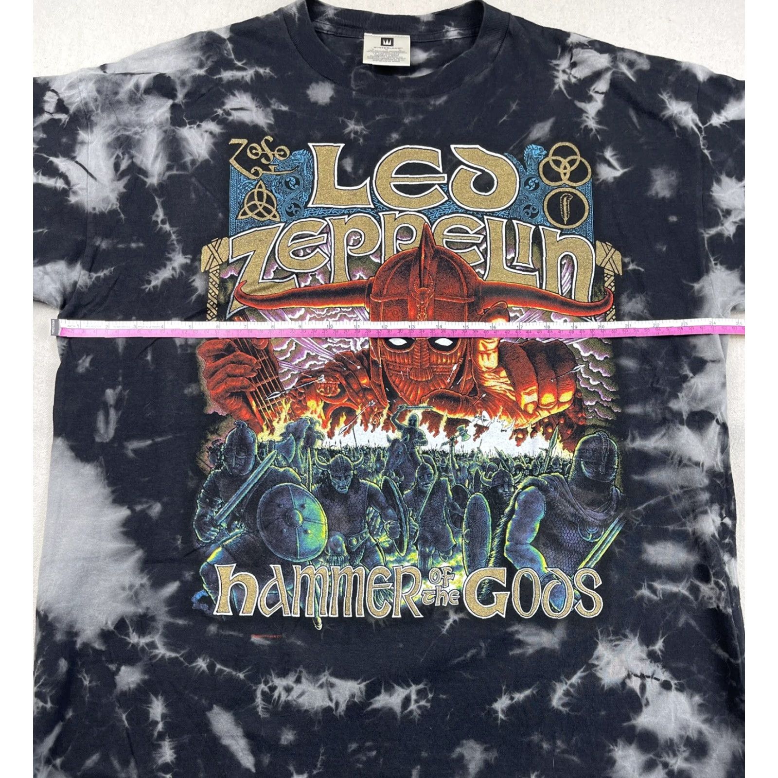 Vintage VINTAGE Winterland Led Zeppelin Shirt T-Shirt XL Black 90s Rock Concert Graphic Print Mens Mens XL Size US XL / EU 56 / 4 - 6 Thumbnail
