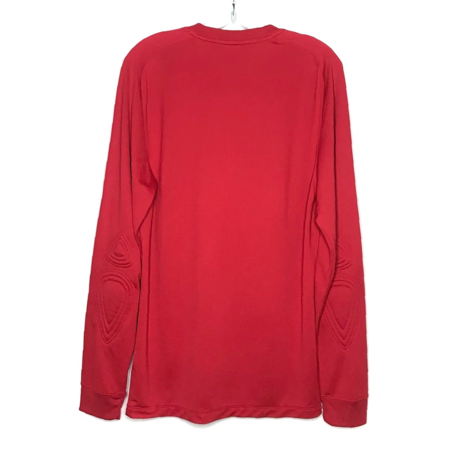 Nike Nike Dri-Fit Shirt Mens S Red Long Sleeve Soccer Elbow Pads Team Size US S / EU 44-46 / 1 - 4 Thumbnail