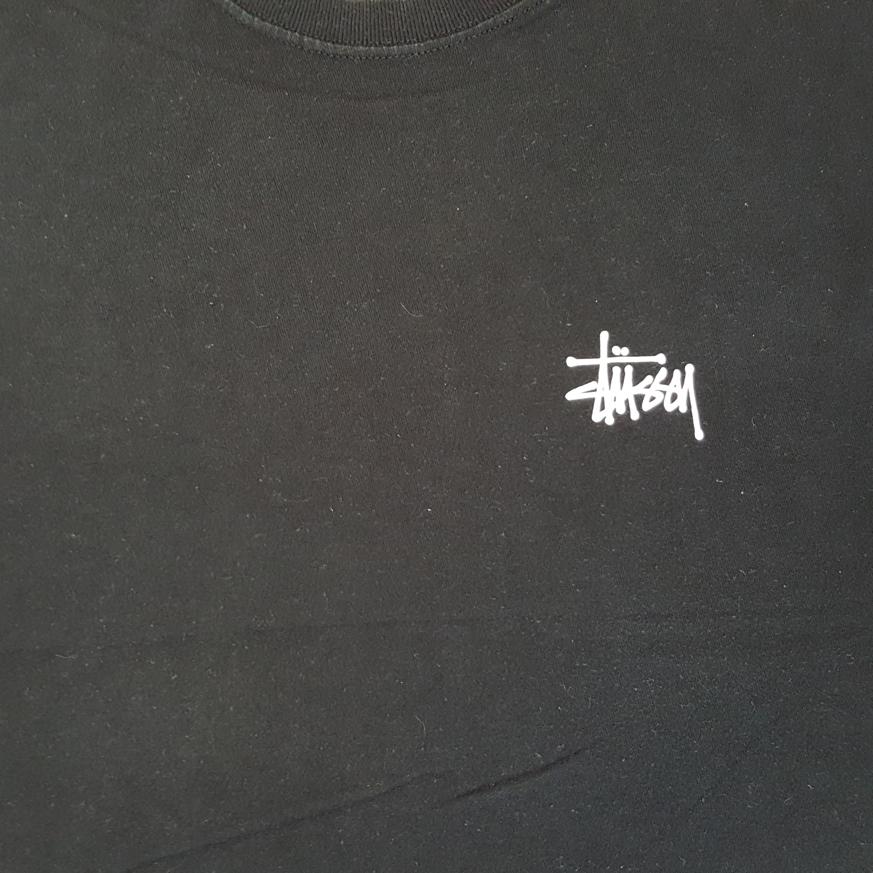 Stussy × Vintage Stussy Streetwear Skateboard Custom Art Tshirt Size US XL / EU 56 / 4 - 4 Thumbnail
