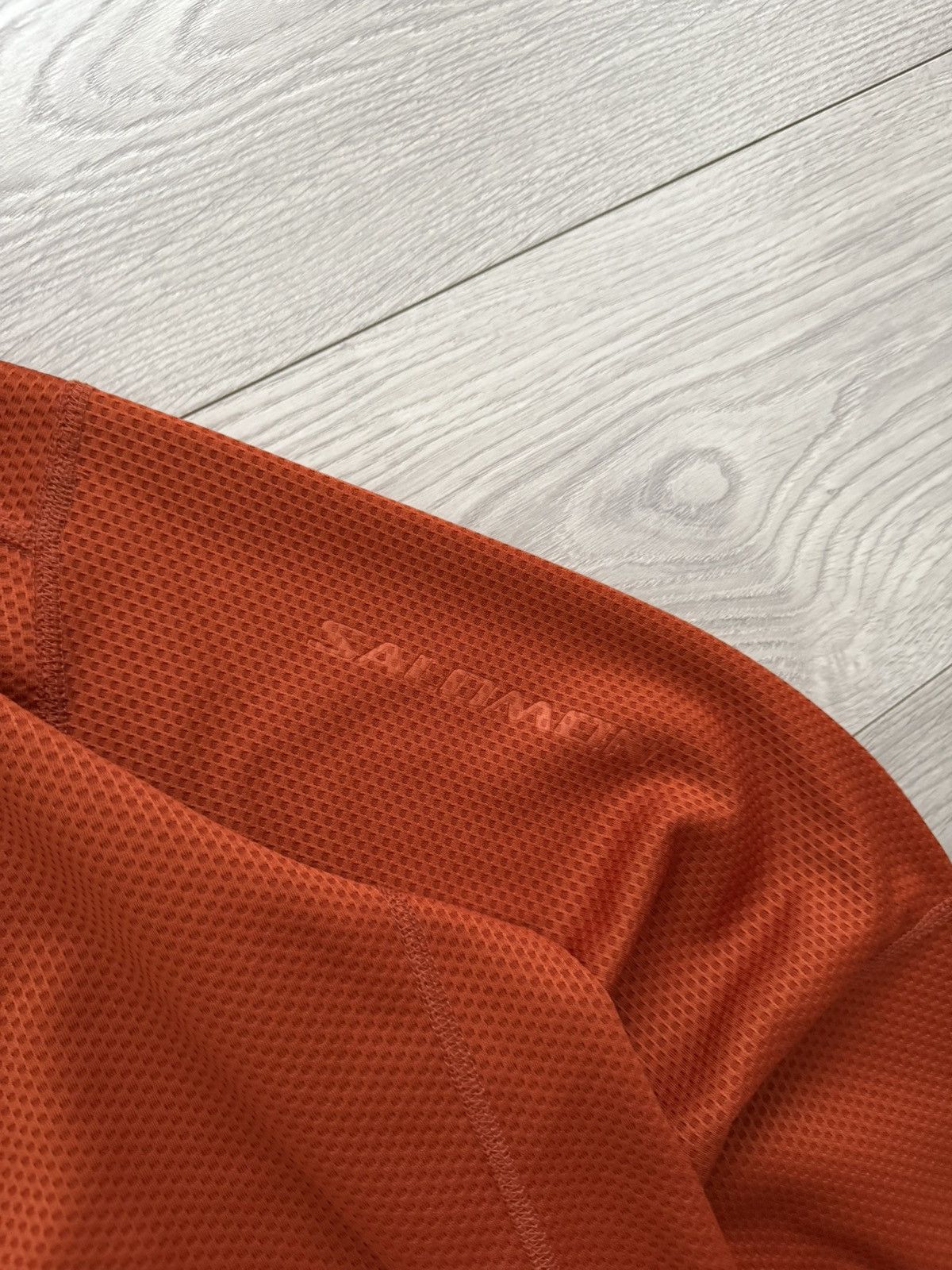 Salomon Salomon 00s Moto Mesh Orange Technical Long Sleeve Size US L / EU 52-54 / 3 - 3 Thumbnail