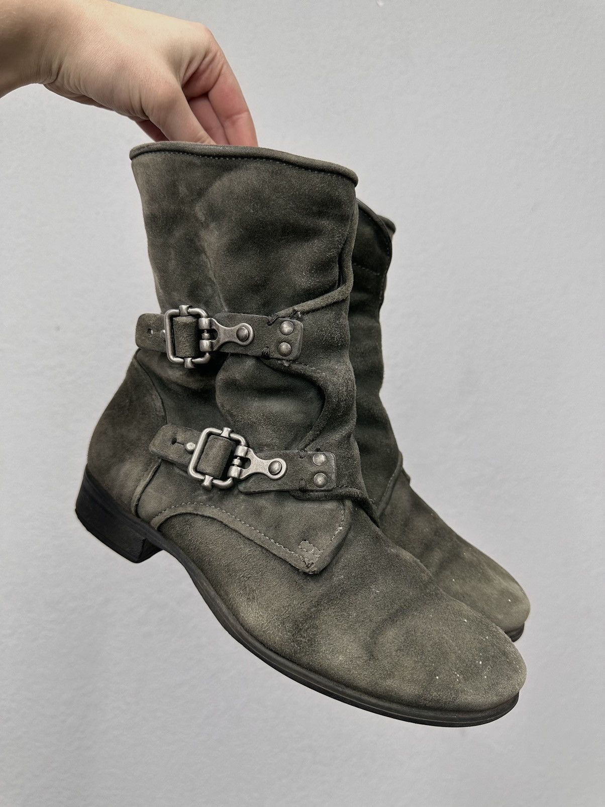 Guidi Vintage Leather Metal AS 98 Cowboys Italy KMRRI RICK owens Size US 8 / IT 38 - 1 Thumbnail