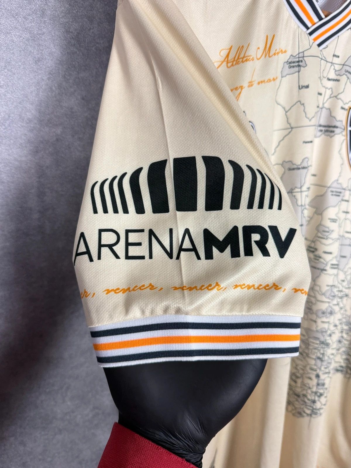Le Coq Sportif Le Coq Sportif Atletico Mineiro Map Print T-Shirt Size US XL / EU 56 / 4 - 8 Thumbnail