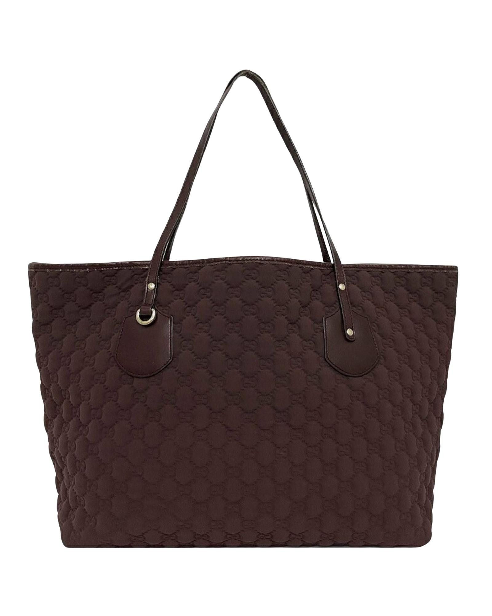 image of Brown Synthetic Gucci Handbag, Women's