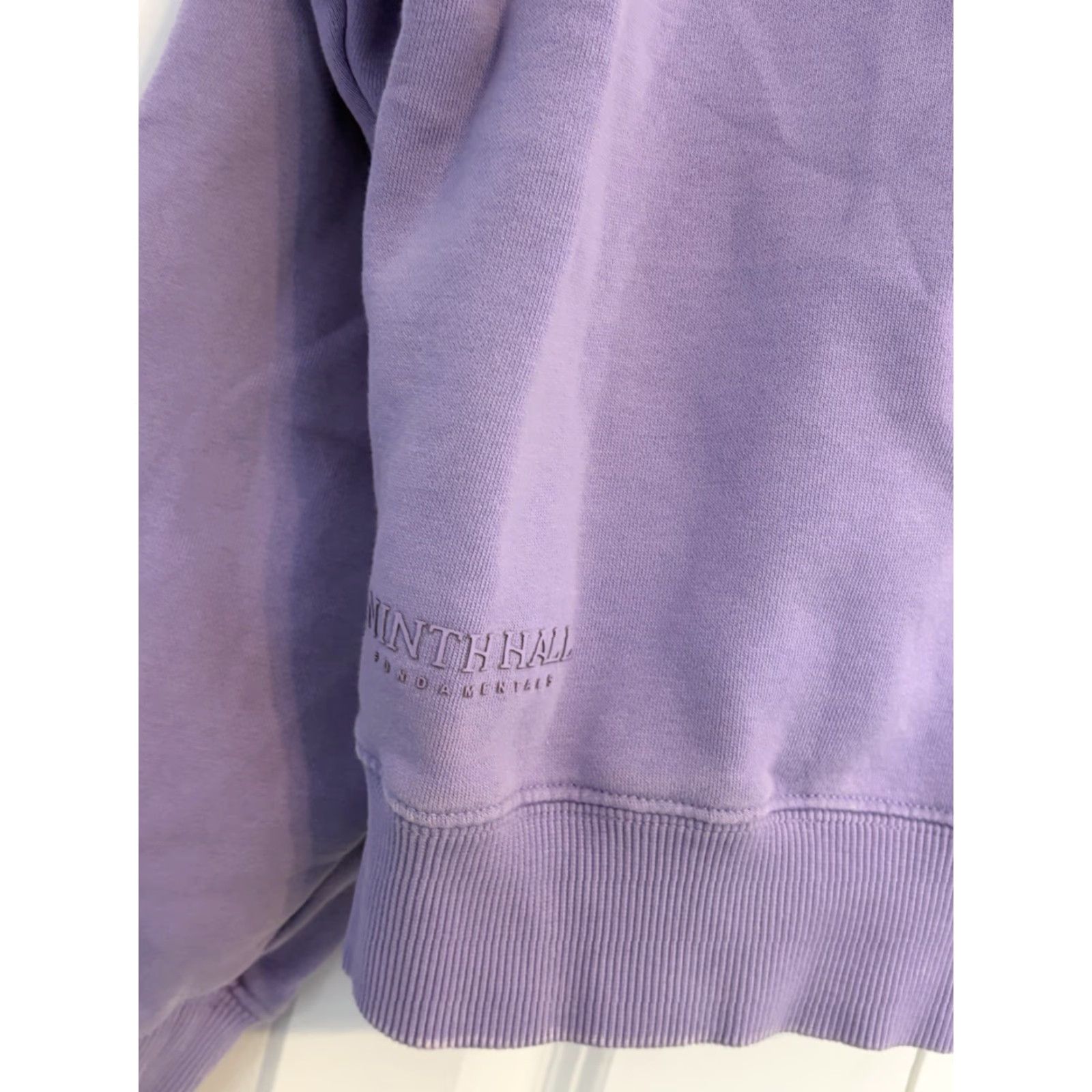 Vintage Ninth Hall Fundamentals Sweatshirt Womens Crewneck Purple sz Medium Pullover Heavyweight Logo Size M / US 6-8 / IT 42-44 - 7 Thumbnail