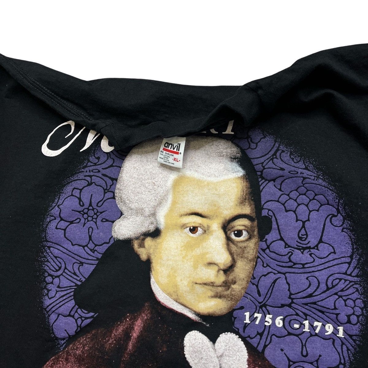 Vintage vintage mozart classical single stitch tshirt Size US XL / EU 56 / 4 - 2 Thumbnail