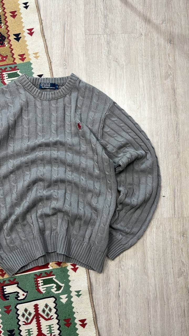 Japanese Brand × Polo Ralph Lauren × Vintage Vintage Polo Ralph Lauren Y2K Knitted Sweater Size US L / EU 52-54 / 3 - 2 Thumbnail