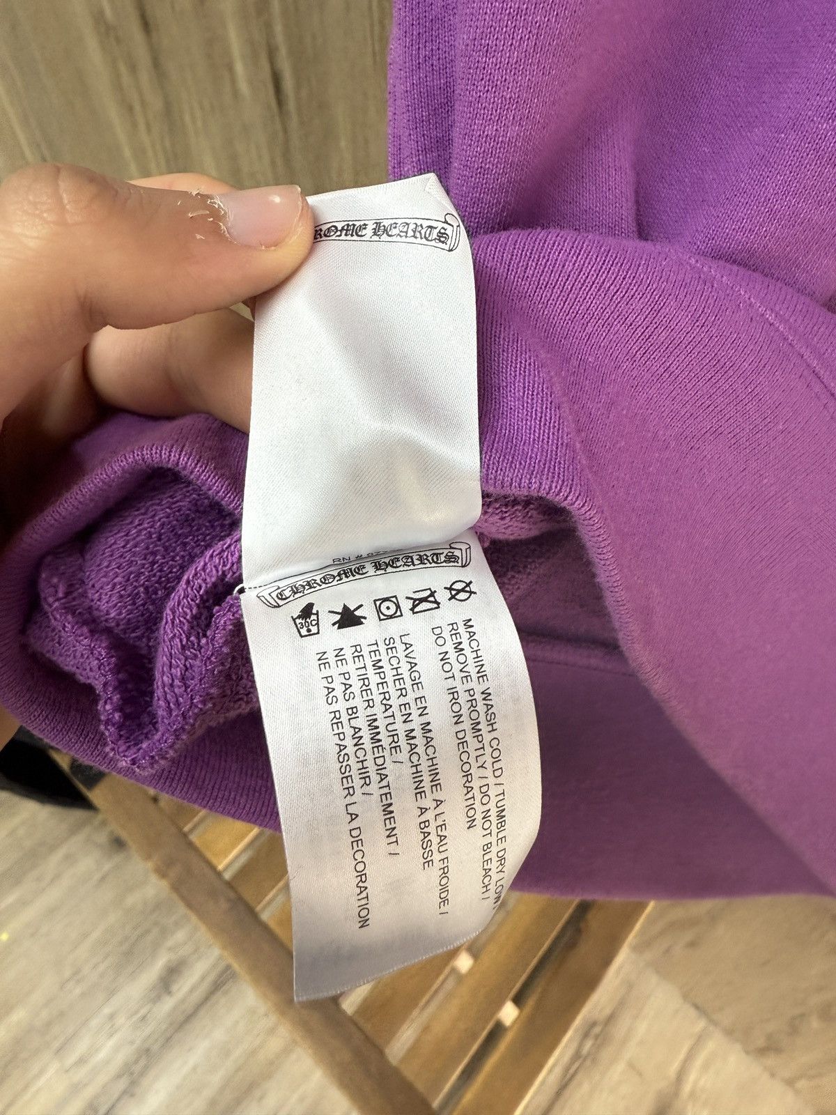 Chrome Hearts Chrome Hearts Purple Matty Boy Crewneck Size US S / EU 44-46 / 1 - 12 Thumbnail
