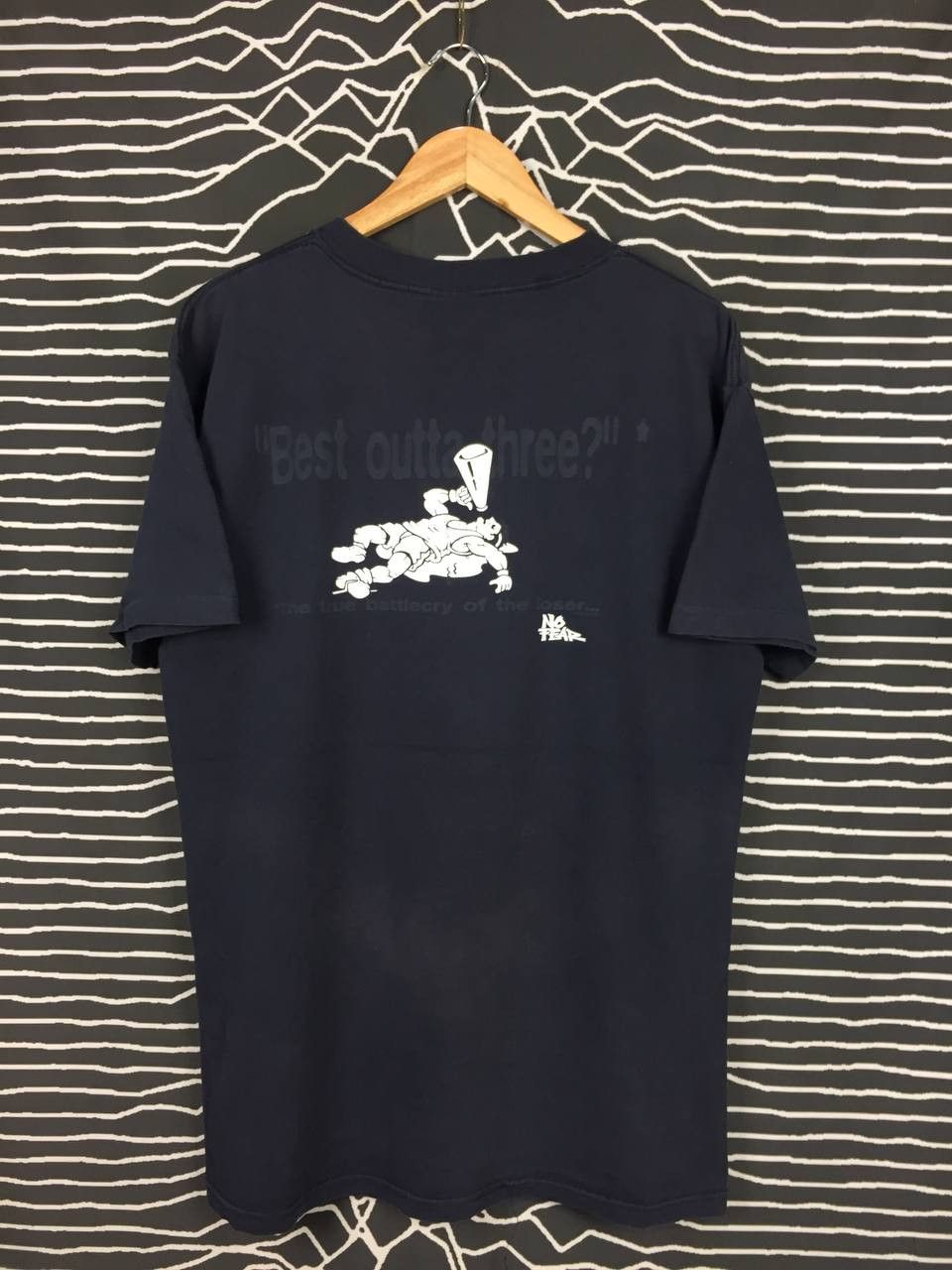 No Fear × Vintage Vtg No Fear The True Battlecry Of The Loser Tee Size US L / EU 52-54 / 3 - 2 Thumbnail