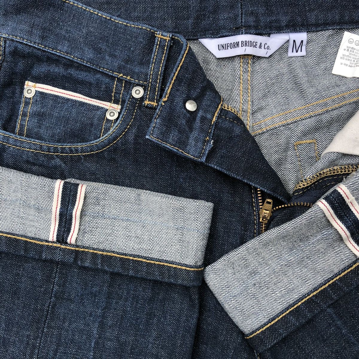 Levi's Vintage Clothing × Uniform Bridge × Vintage Uniform bridge denim indigo pants redline selvedge ss2020 Size US 30 / EU 46 - 4 Thumbnail