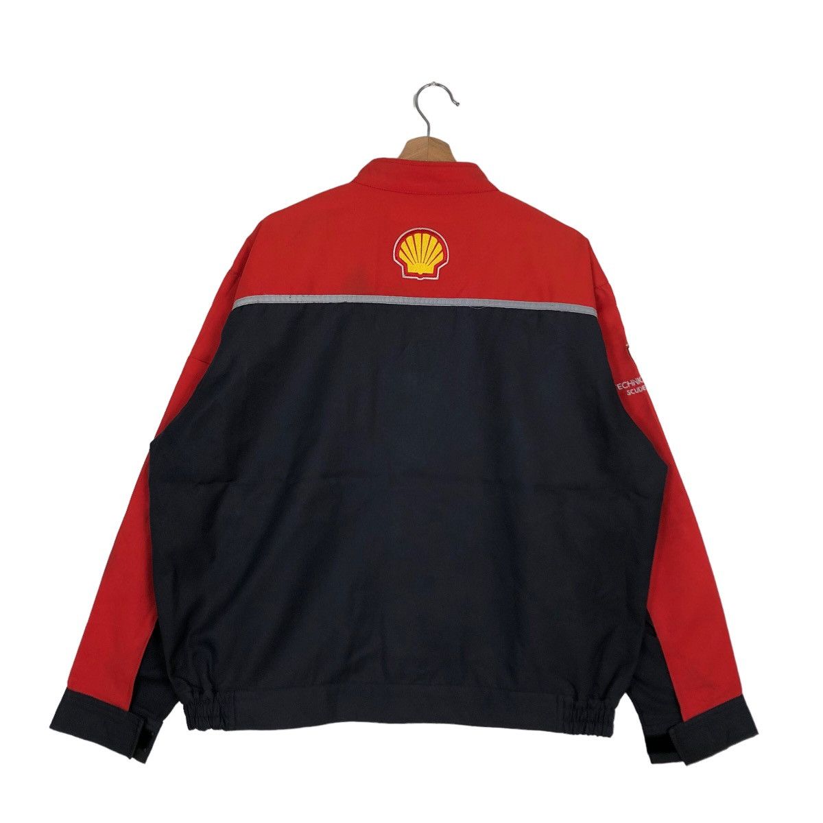 Japanese Brand 🔥VINTAGE BOMBER JACKET SHELL HELIX BIG LOGO RACING Size US M / EU 48-50 / 2 - 7 Thumbnail