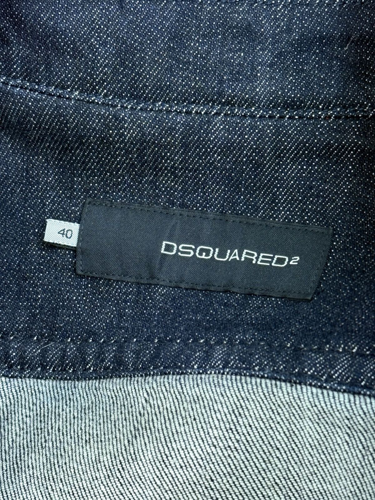 Dsquared2 Vintage Dsquared2 SS2005 Runway Crab Denim Jacket Size 40 Size S / US 4 / IT 40 - 10 Thumbnail