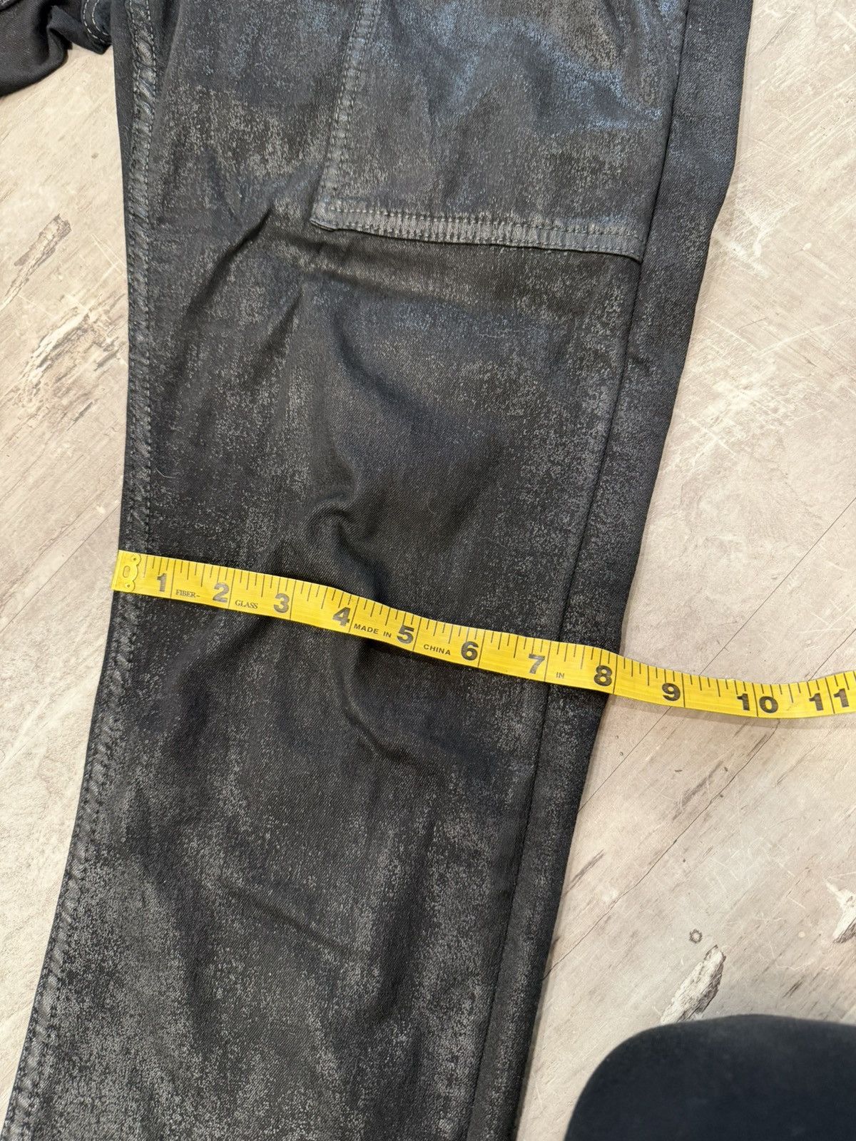 Rick Owens Olmar & Mirta Black Scrub Wax Aircut Size US 32 / EU 48 - 15 Thumbnail