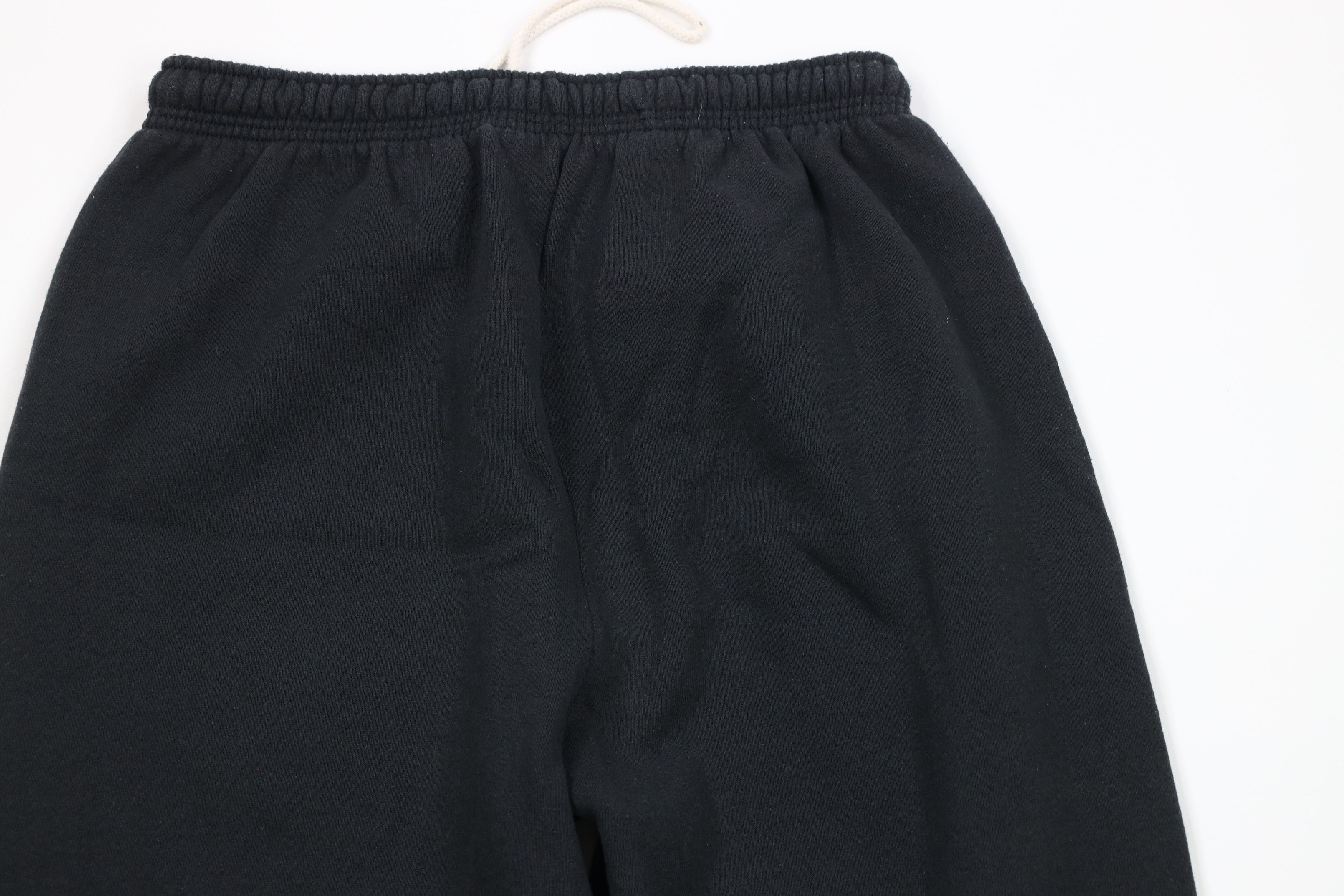 Vintage Vintage 90s Streetwear Heavyweight Sweatpants Black USA Size US 36 / EU 52 - 9 Thumbnail