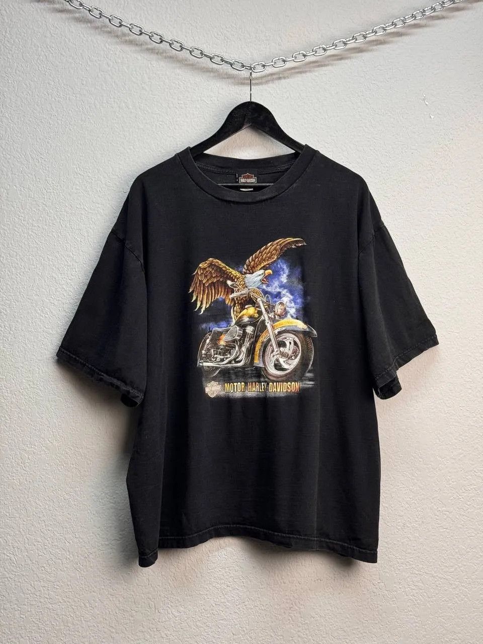 90s Vintage Harley Davidson Baldwin Park Eagle T-Shirt