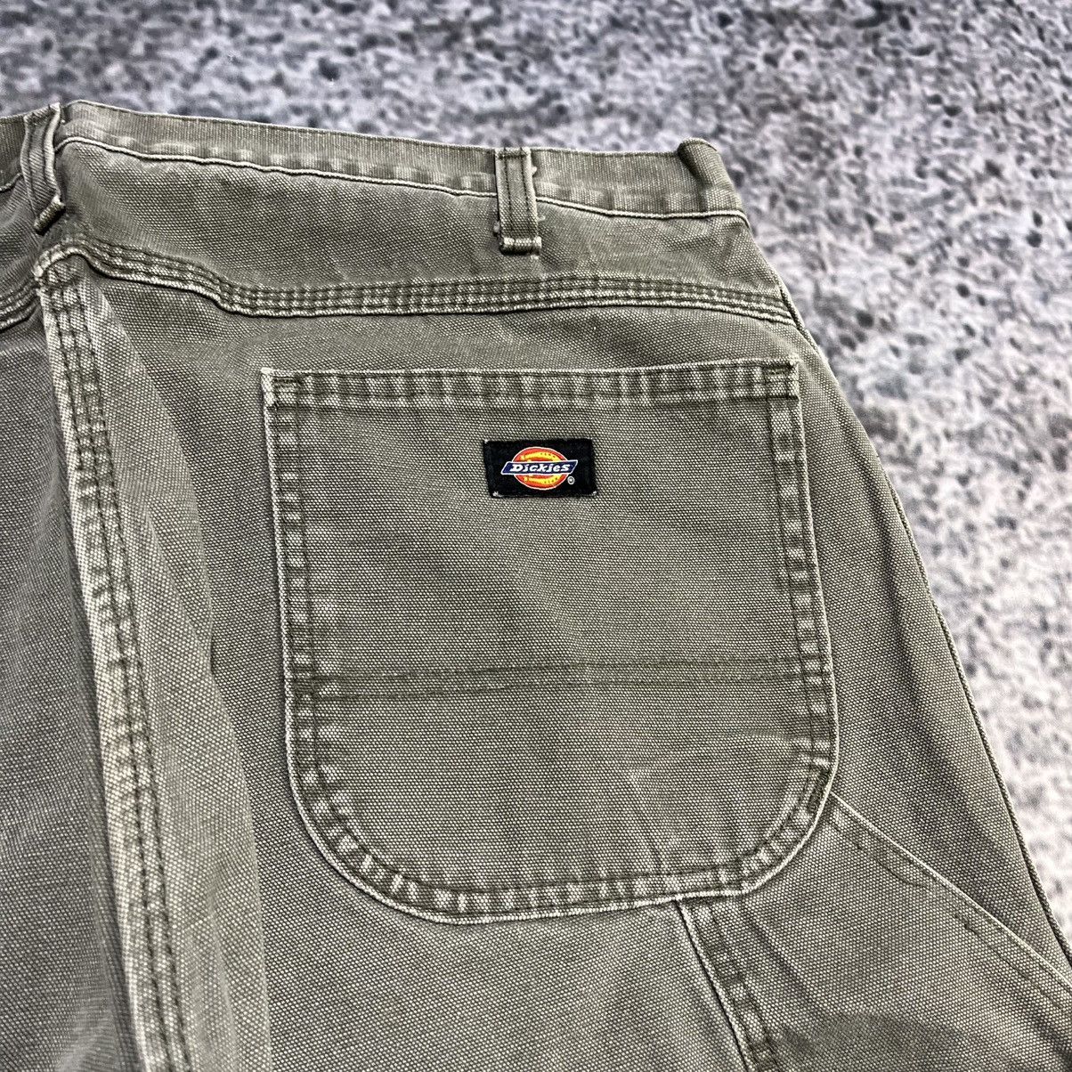 Dickies VINTAGE BAGGY DICKIES FADED GREEN WORKWEAR CARPENTER JEANS Size US 40 / EU 56 - 4 Thumbnail