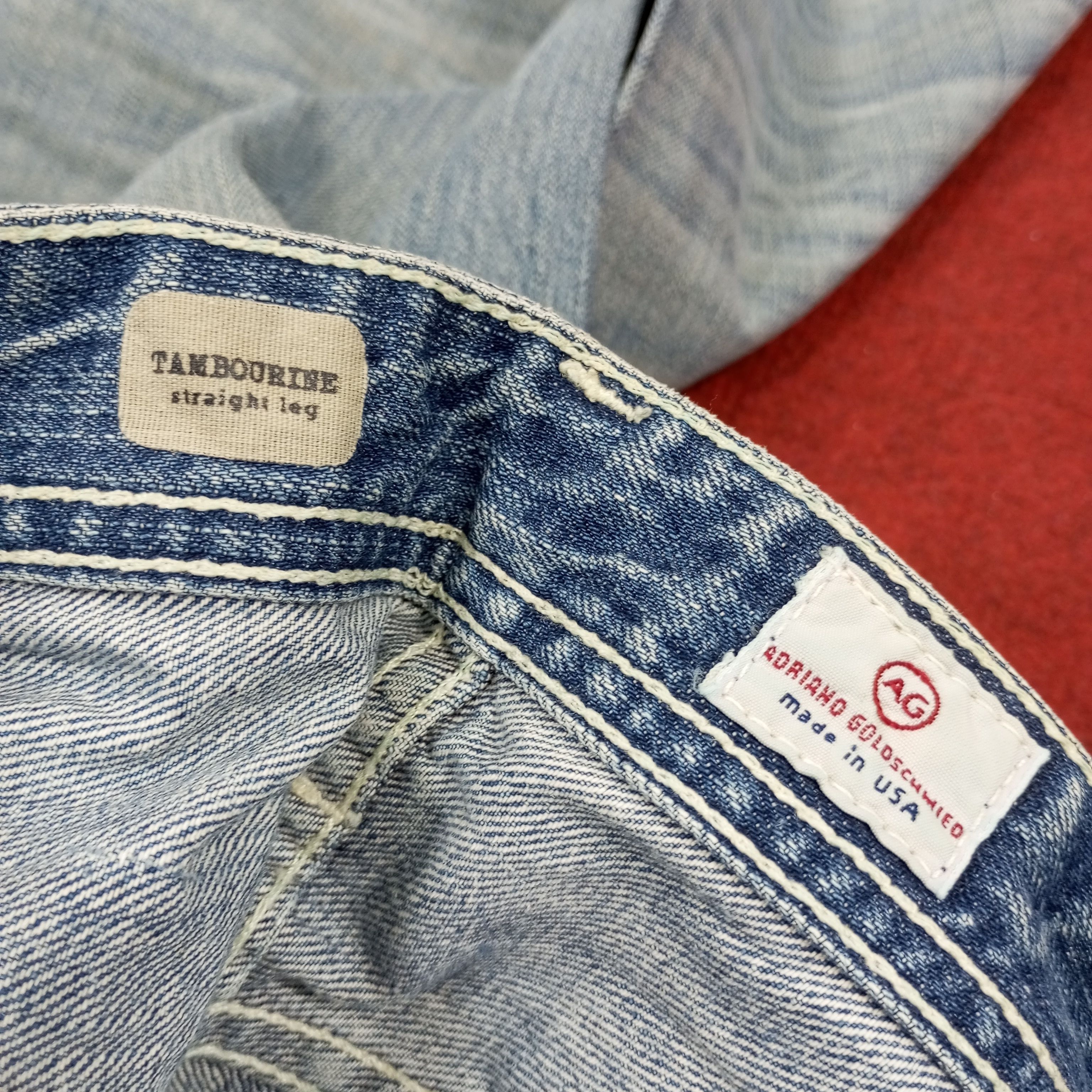 AG Adriano Goldschmied × Vintage Adriano Goldschmied Fashion Streetwear Style Jeans Size US 30 / EU 46 - 14 Thumbnail