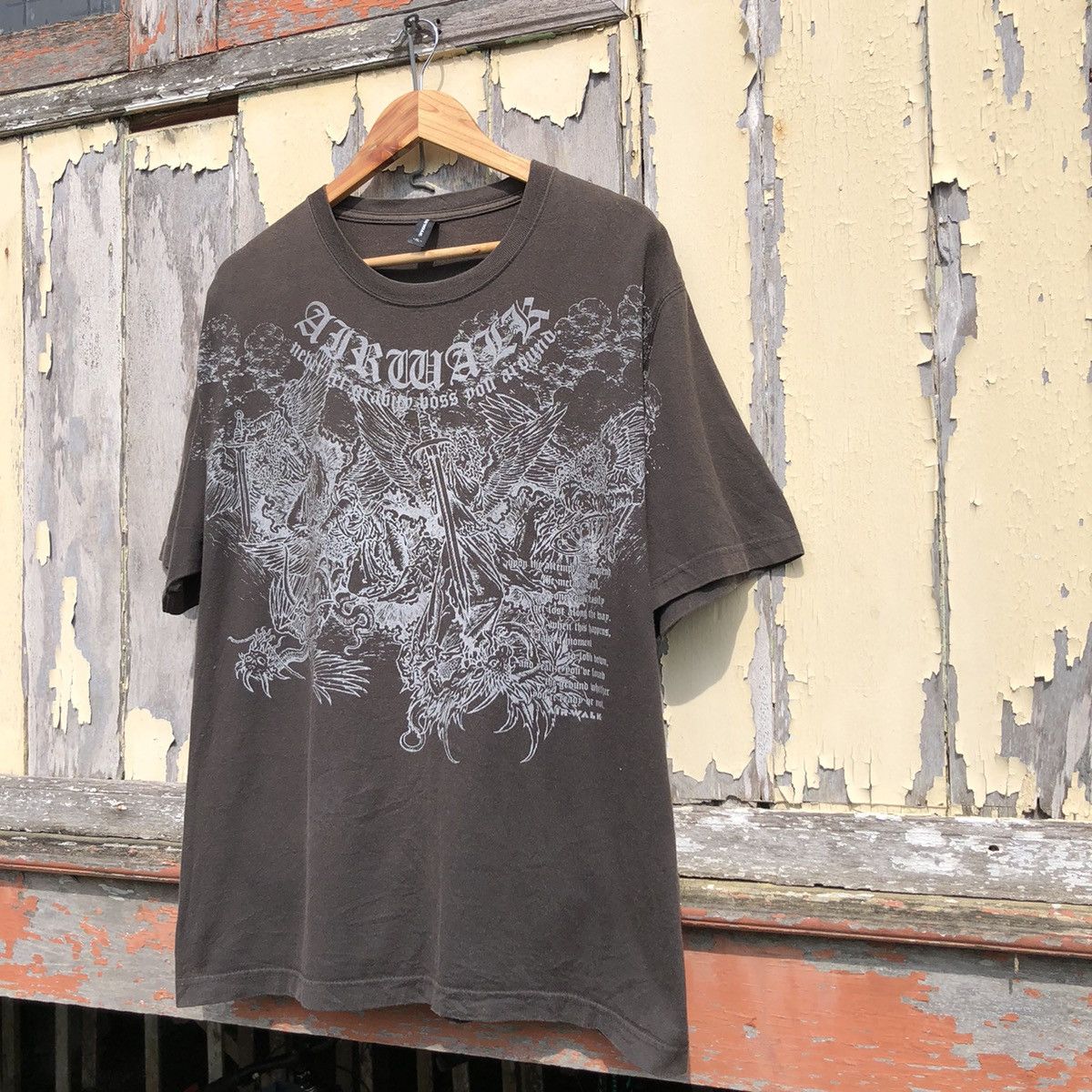 Vintage Vintage y2k Airwalk Sunfaded Tshirt Size US XL / EU 56 / 4 - 2 Thumbnail