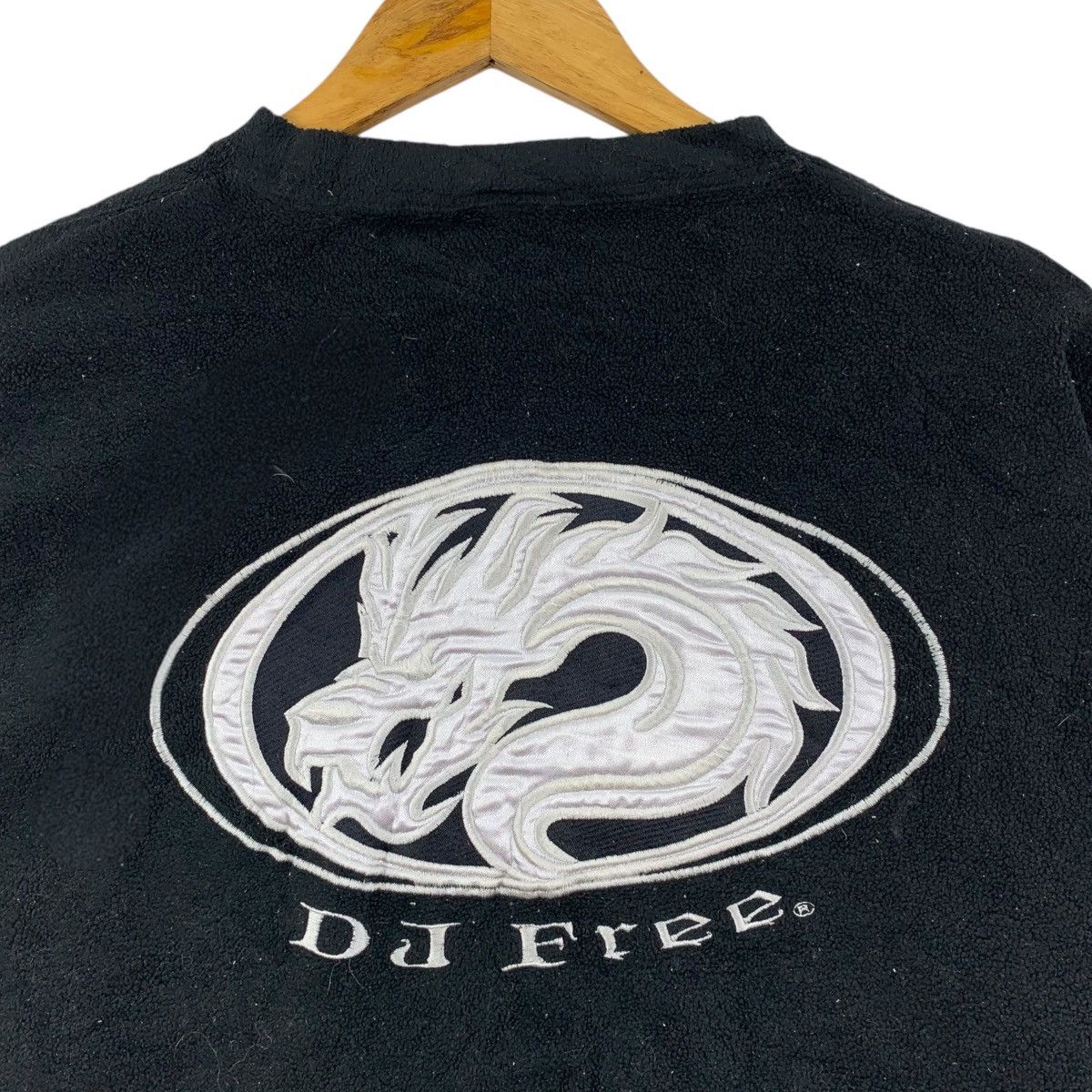 Japanese Brand × Vintage Vintage DJ FREE Japanese Brand Sukajan Dragon Big Sweatshirt Size US L / EU 52-54 / 3 - 5 Thumbnail