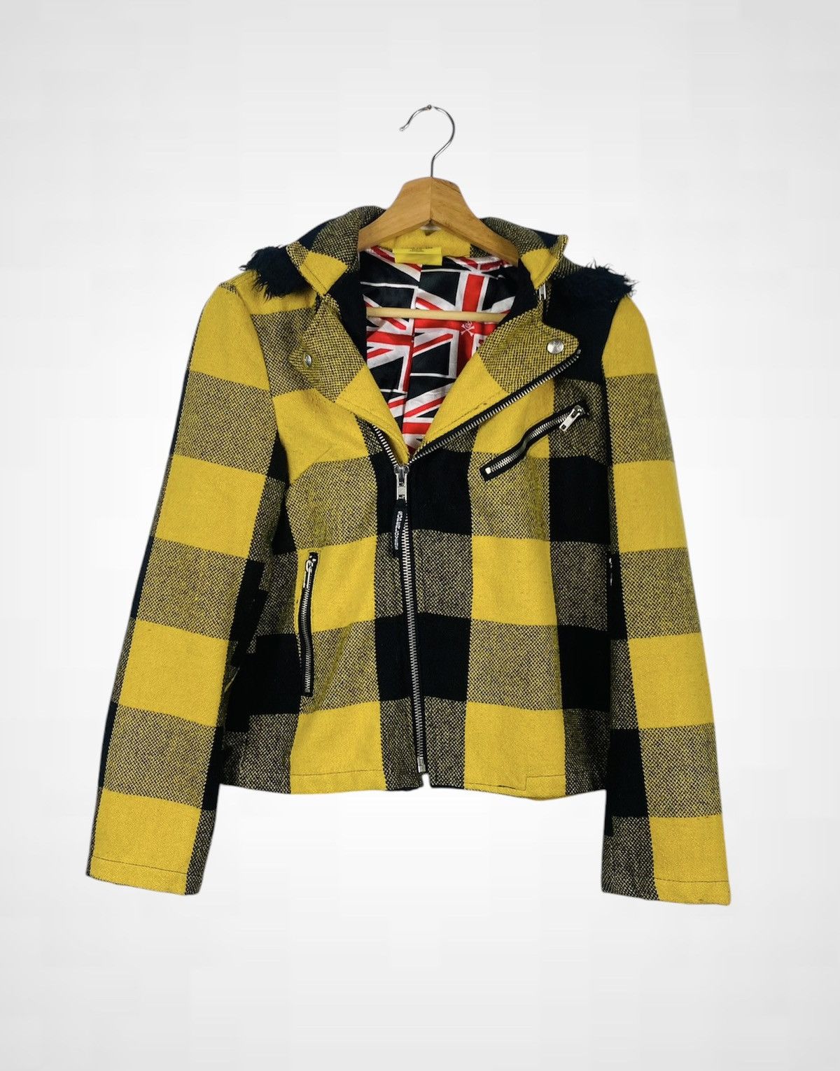 Super Lovers Super Lover Double Colar Removable Hoodie Jacket Size S / US 4 / IT 40 - 2 Thumbnail