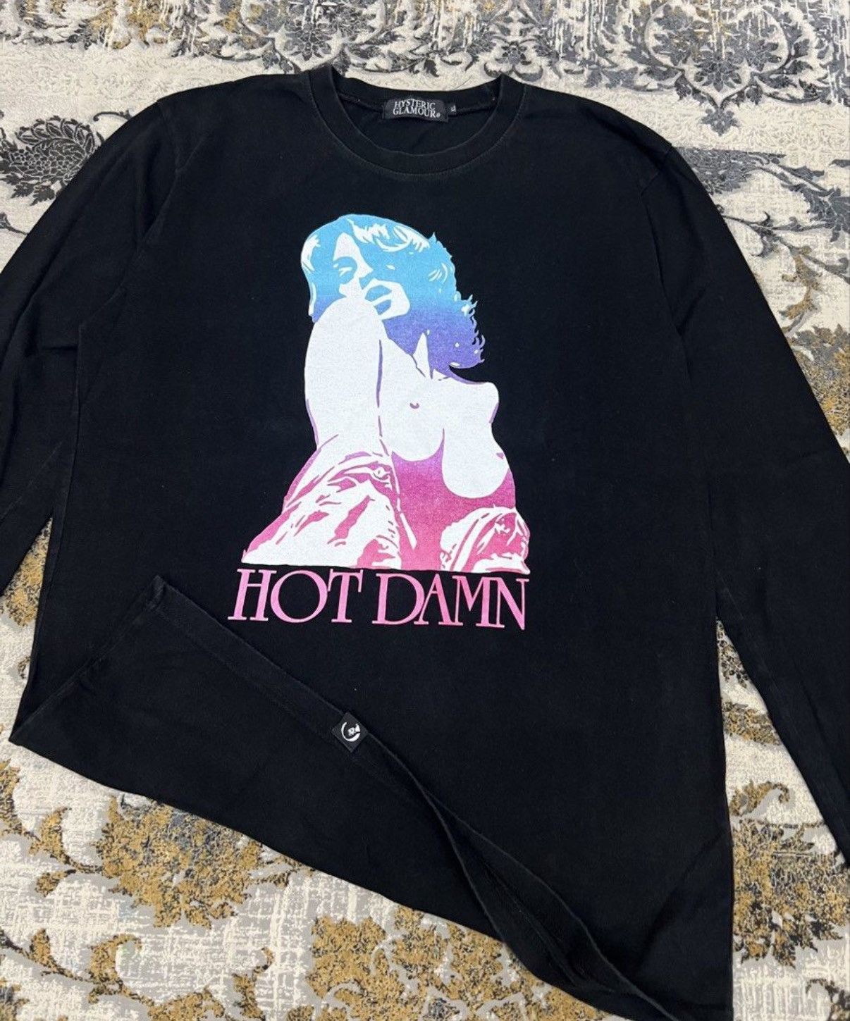 Hysteric Glamour Hysteric Glamour Hot Damn Long Sleeve Tee Size US M / EU 48-50 / 2 - 3 Thumbnail