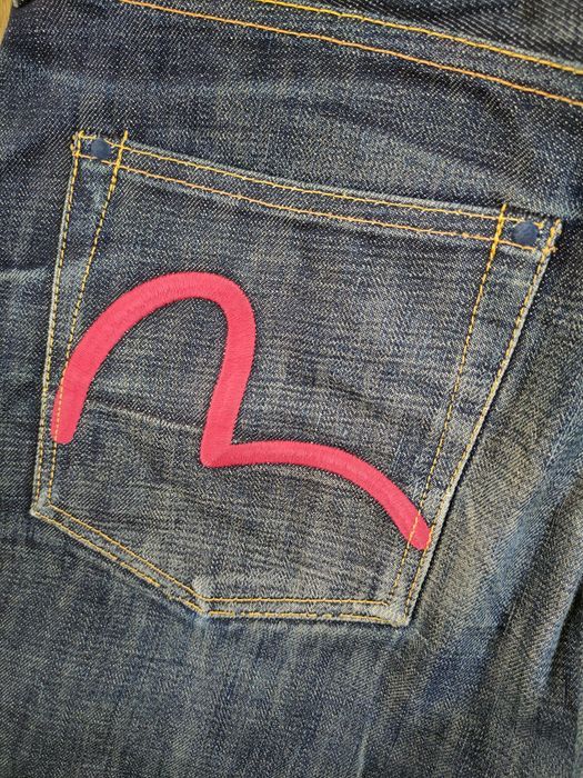 Evisu × Japanese Brand 💥RARE Evisu Lot 5506 hard denim distressed japan #46-896DLL Size US 34 / EU 50 - 16 Thumbnail