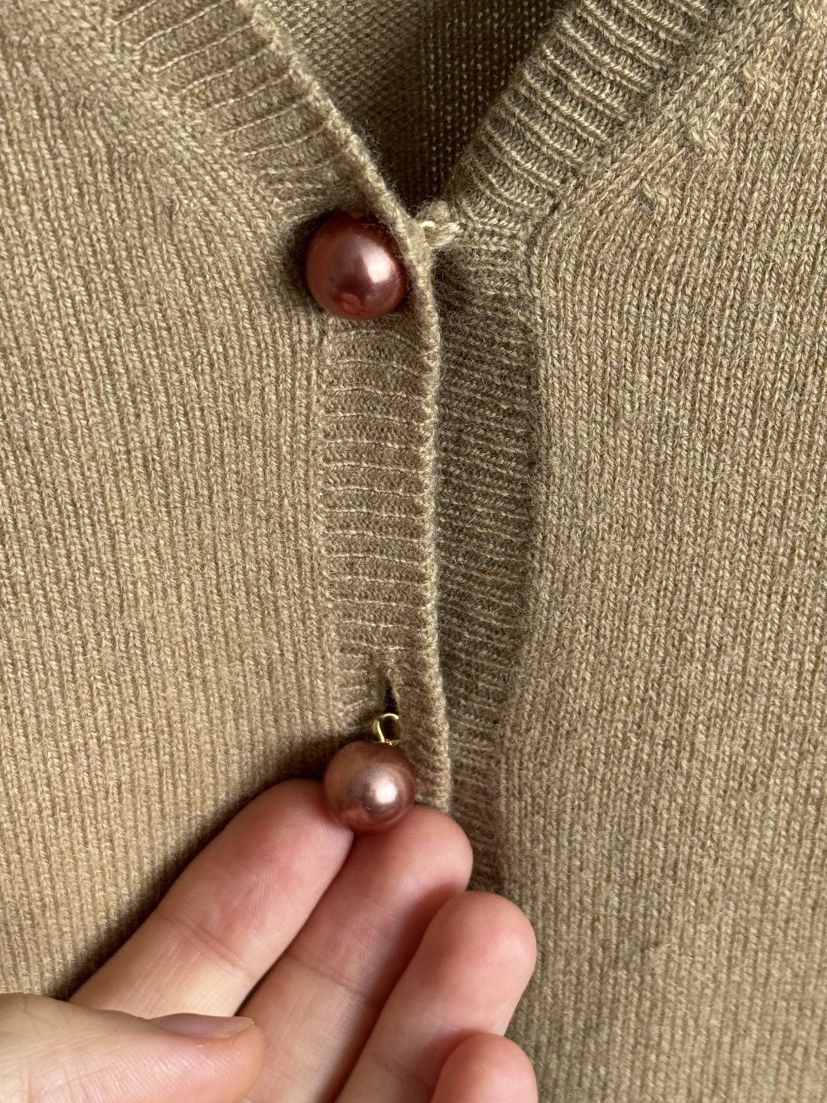 Burberry Burberry Cashmere Cardigan Size S / US 4 / IT 40 - 4 Thumbnail