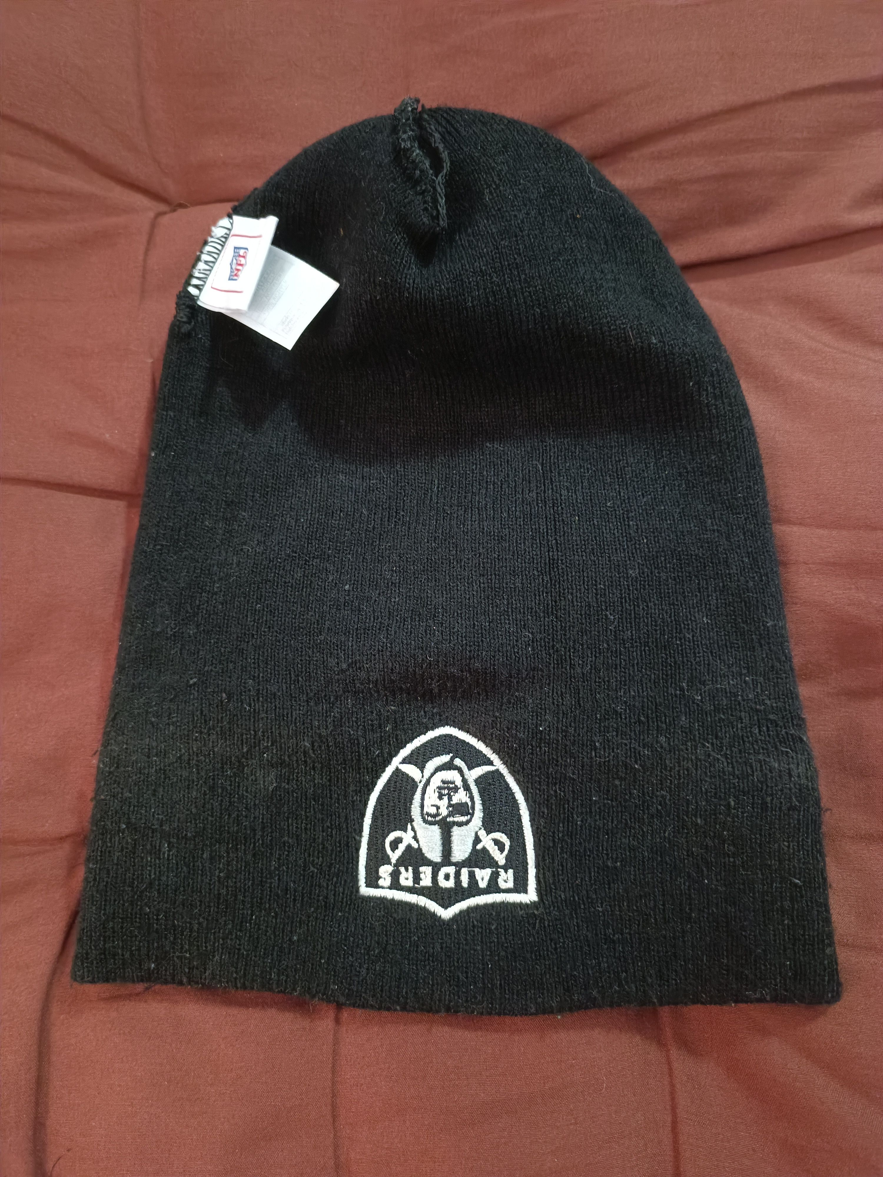 NFL Raiders Beanie Hat Size ONE SIZE - 2 Thumbnail