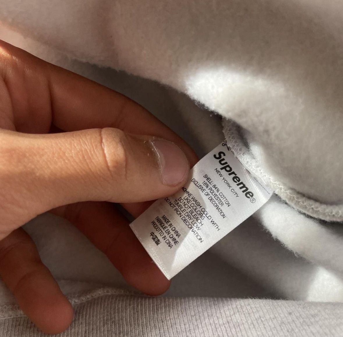 Supreme Supreme NY Embroidered Hoodie Size US M / EU 48-50 / 2 - 6 Thumbnail