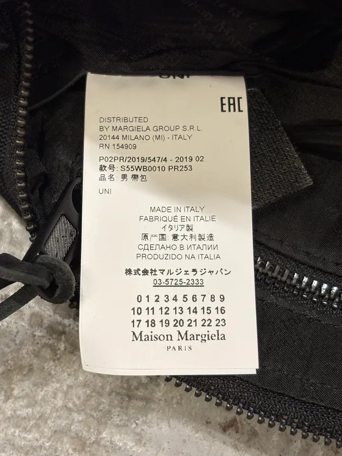 Maison Margiela AW2019 Maison Margiela Signature Black Waist Bag Size ONE SIZE - 10 Thumbnail