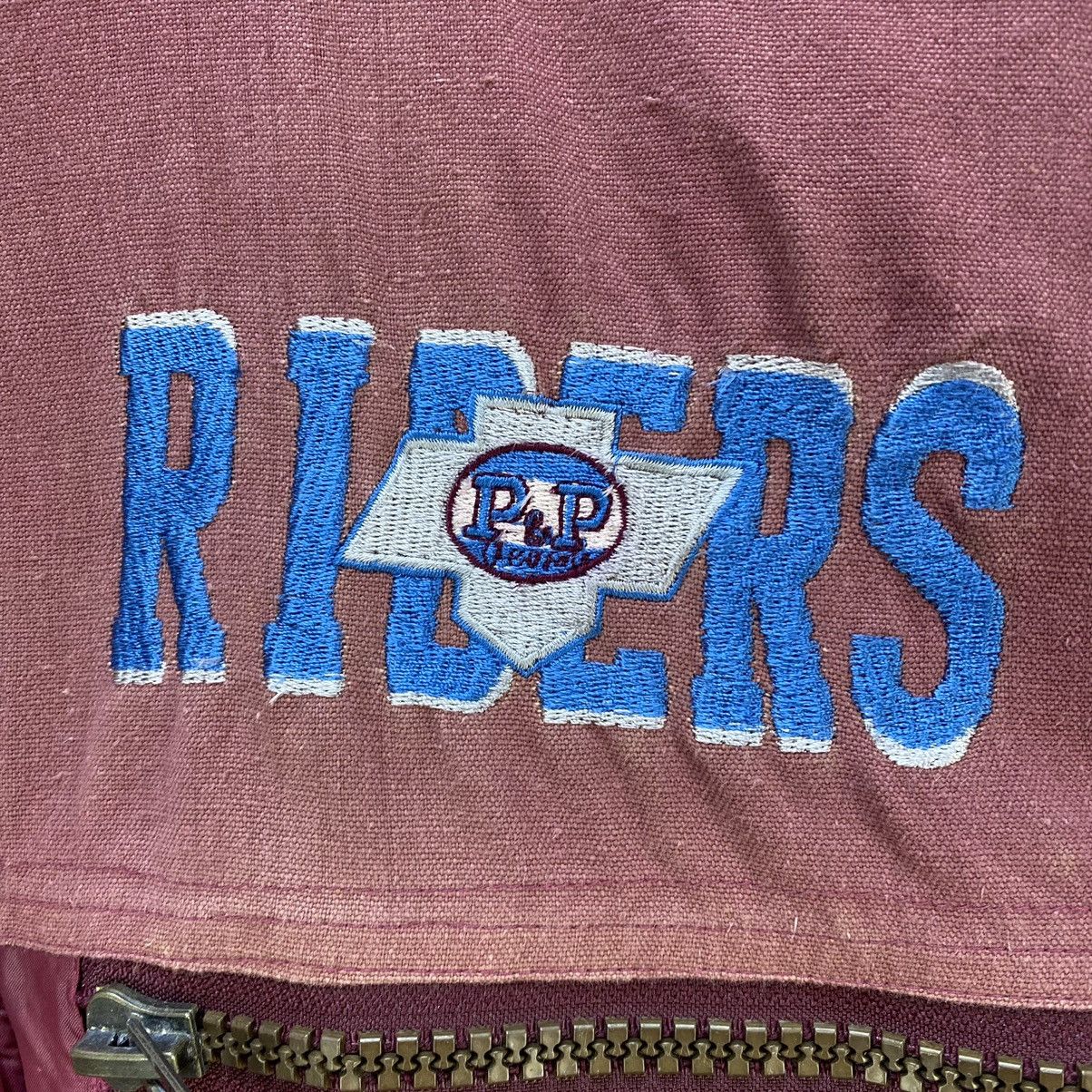 NHL 🔥Vintage Paded Puffer Long Coat Jacket Size US L / EU 52-54 / 3 - 8 Thumbnail