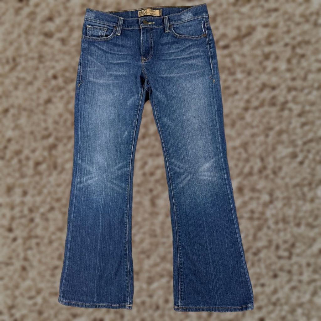 Old Navy VINTAGE Old Navy Women's Jeans Pants 8 Blue Denim Bootcut Low Rise 30x28 Cotton Size 30" / US 8 / IT 44 - 1 Thumbnail