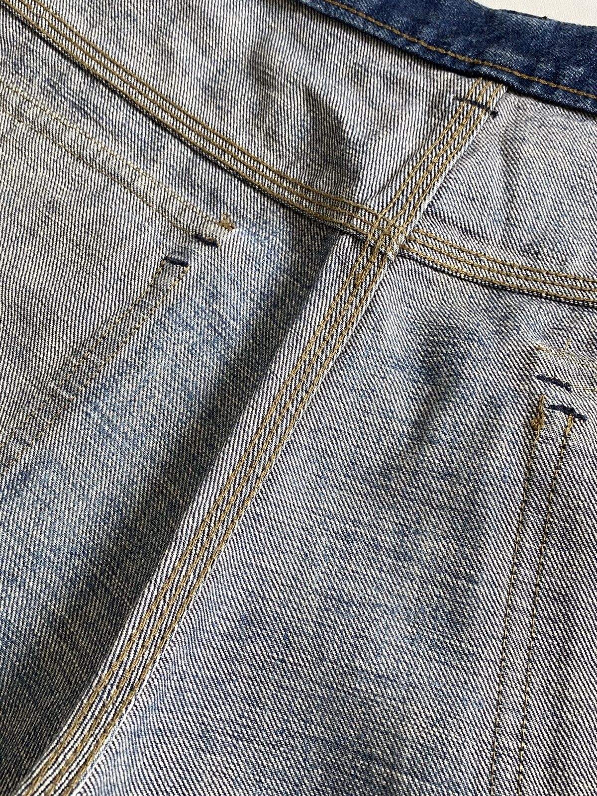 Kapital Vtg Distressed Rugged Museum Bush Pants Jorts Kapital Style🇯🇵 Size US 32 / EU 48 - 14 Thumbnail