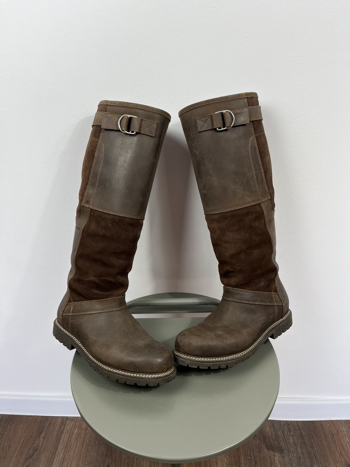 Other Waterproof Leather Knee High Boots Riding Outdoor EU 40 Size US 9 / IT 39 - 1 Thumbnail