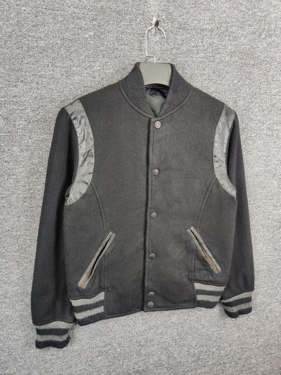 PPFM Vintage 90s PPFM Teedy Wool Varsity Jacket Size US M / EU 48-50 / 2 - 3 Thumbnail