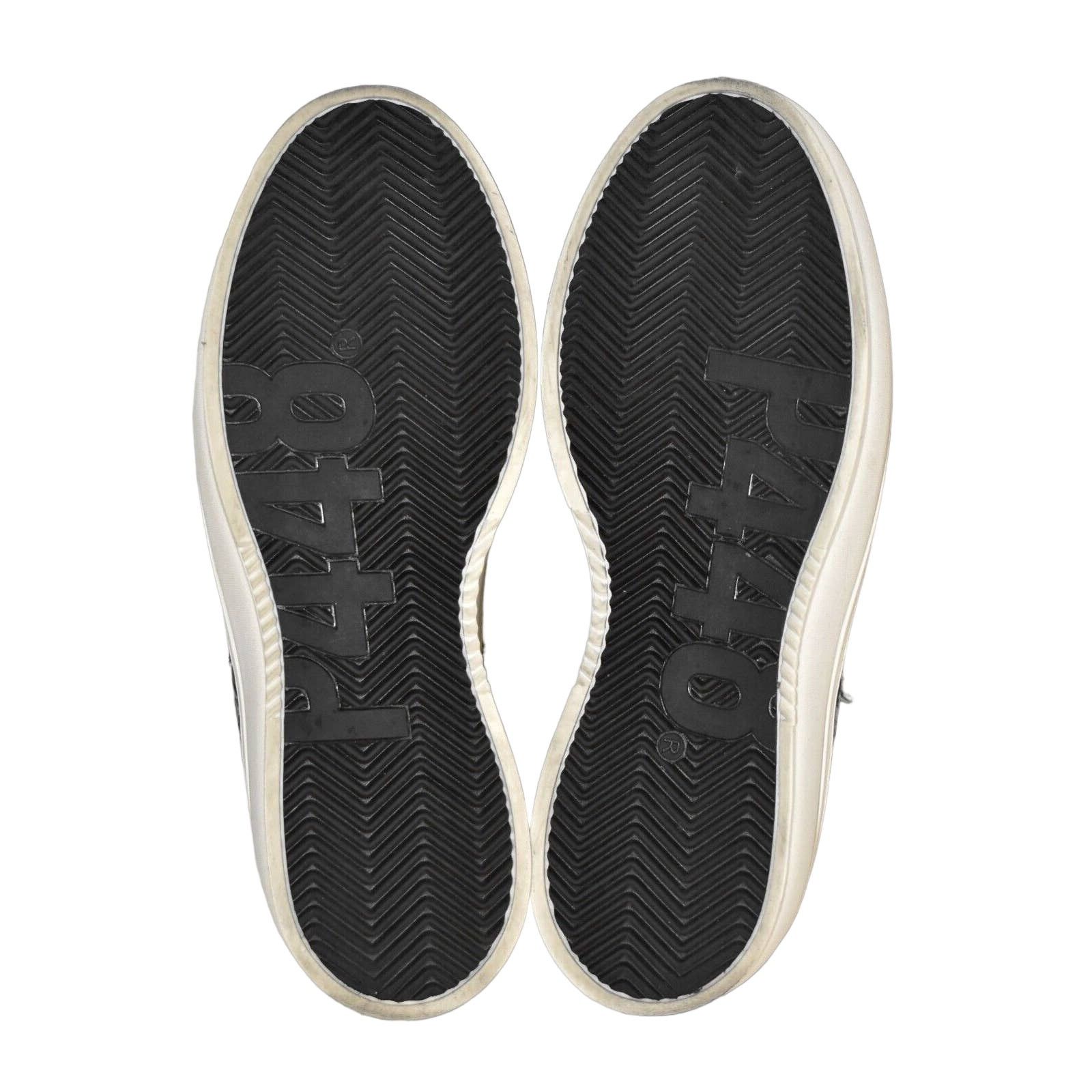 P448 B2 P448 Floral Embossed Leather Platform Sneakers Sz 39 $398 Size US 9 / IT 39 - 5 Thumbnail