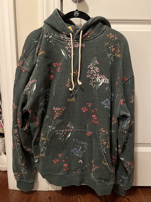 Kith KITH BOTANICAL FLORAL WILLIAMS III HOODIE - STADIUM | Grailed