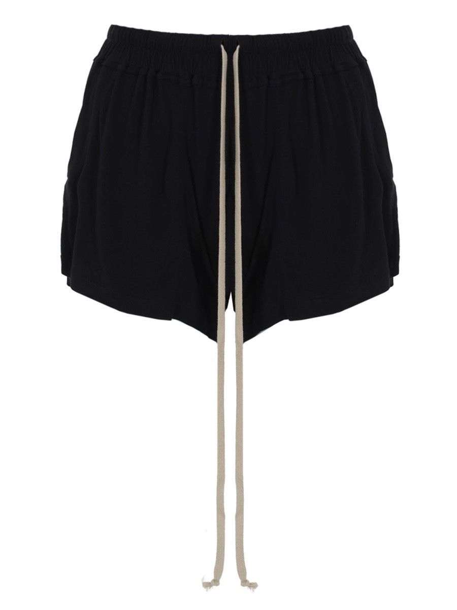 Rick Owens Lilies RICK OWENS LILIES "BOXERS" SHORTS - BLACK (IT 42) Size 42" / US 20 - 1 Thumbnail