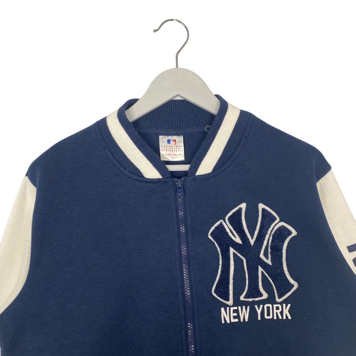 Other Vintage New York Yankees Full Zip Varsity Size L Size US L / EU 52-54 / 3 - 4 Thumbnail