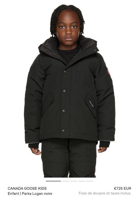 Parka canada goose outlet enfant