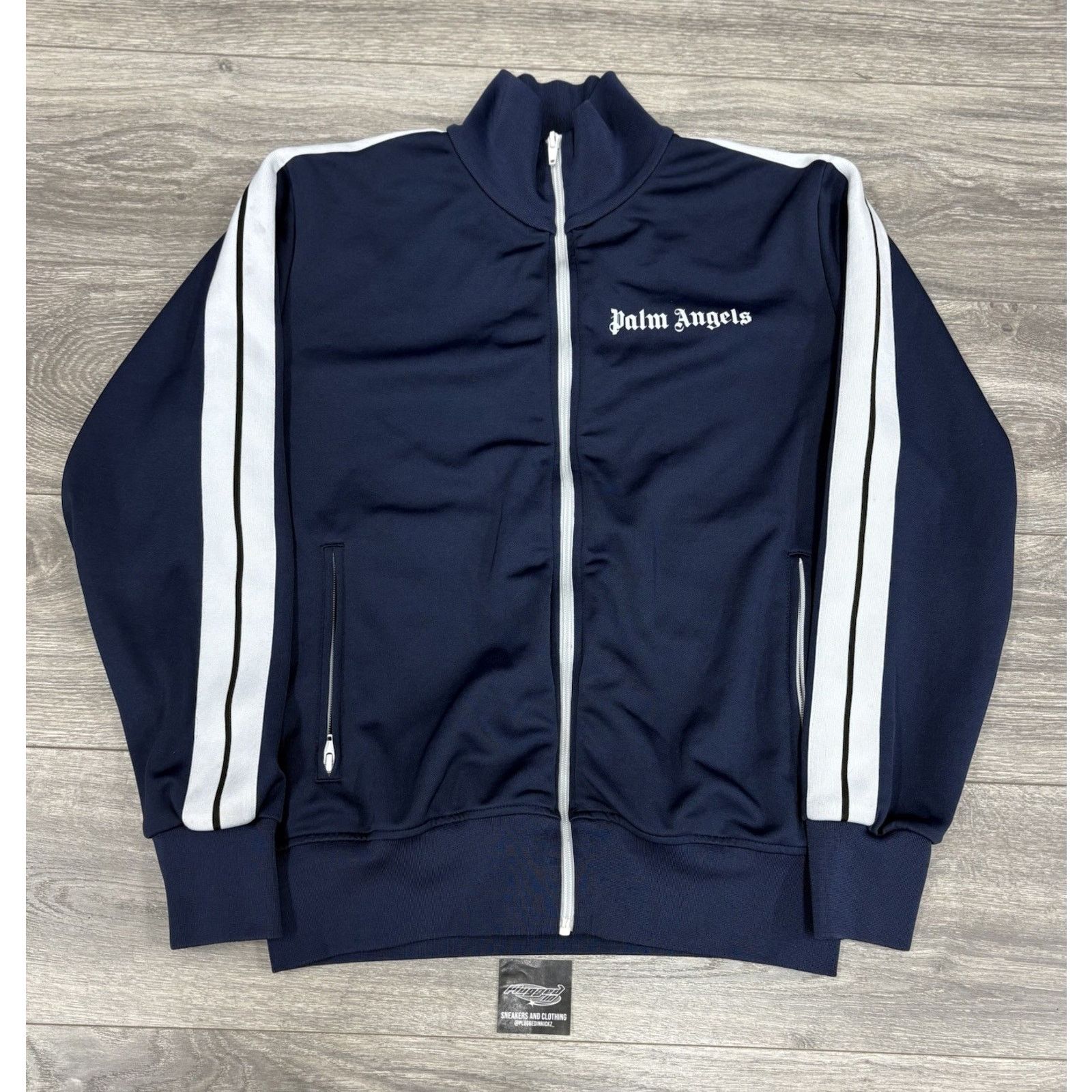 Palm Angels Palm Angels Classic Track Jacket ' Blue White ' | GREAT COND Size US L / EU 52-54 / 3 - 1 Thumbnail