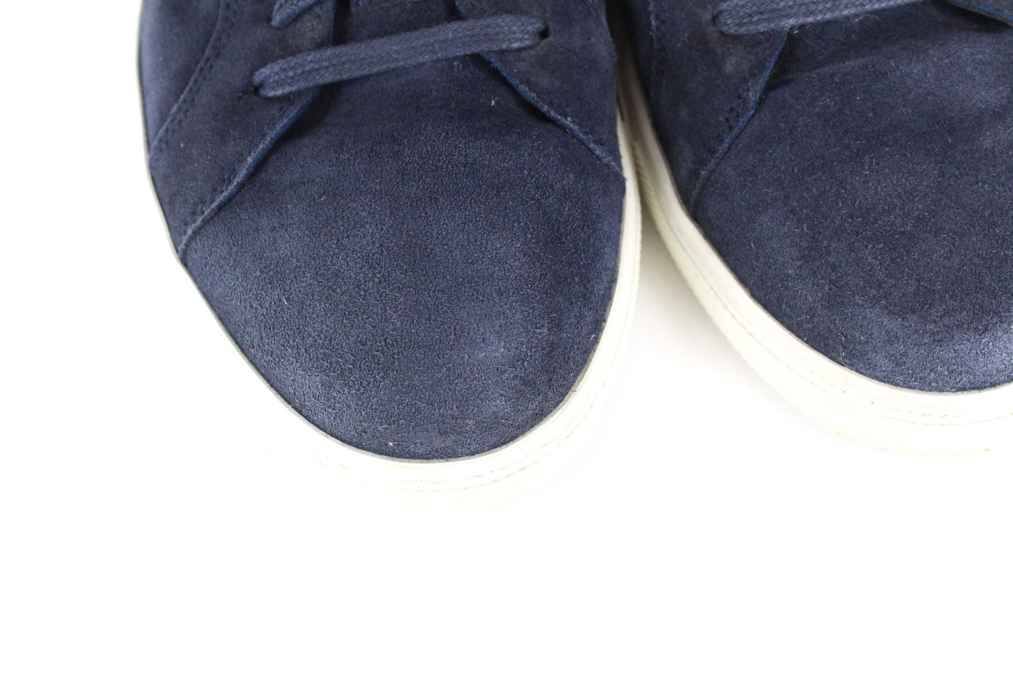 Suitsupply EU40 Marine Blue Suede Calf Leather Sneakers 73287 Size US 7 / EU 40 - 9 Thumbnail