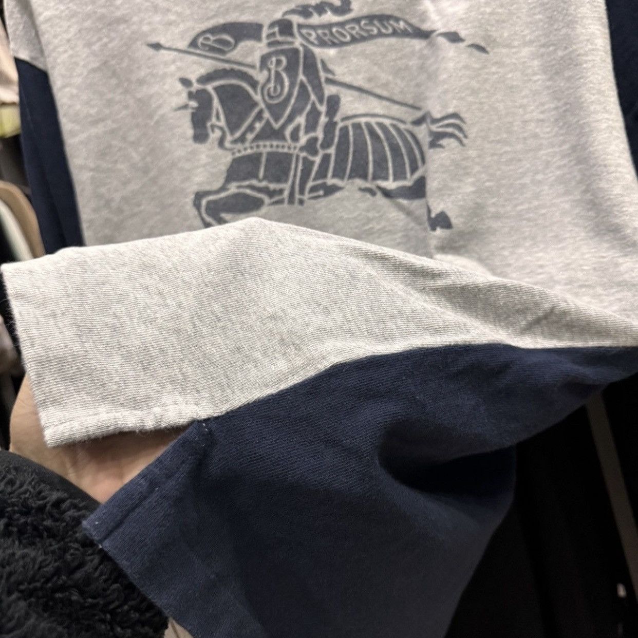 Burberry Vintage Burberrys Prorsum Equestrian Knight BigLogo Crewneck Size US M / EU 48-50 / 2 - 8 Thumbnail