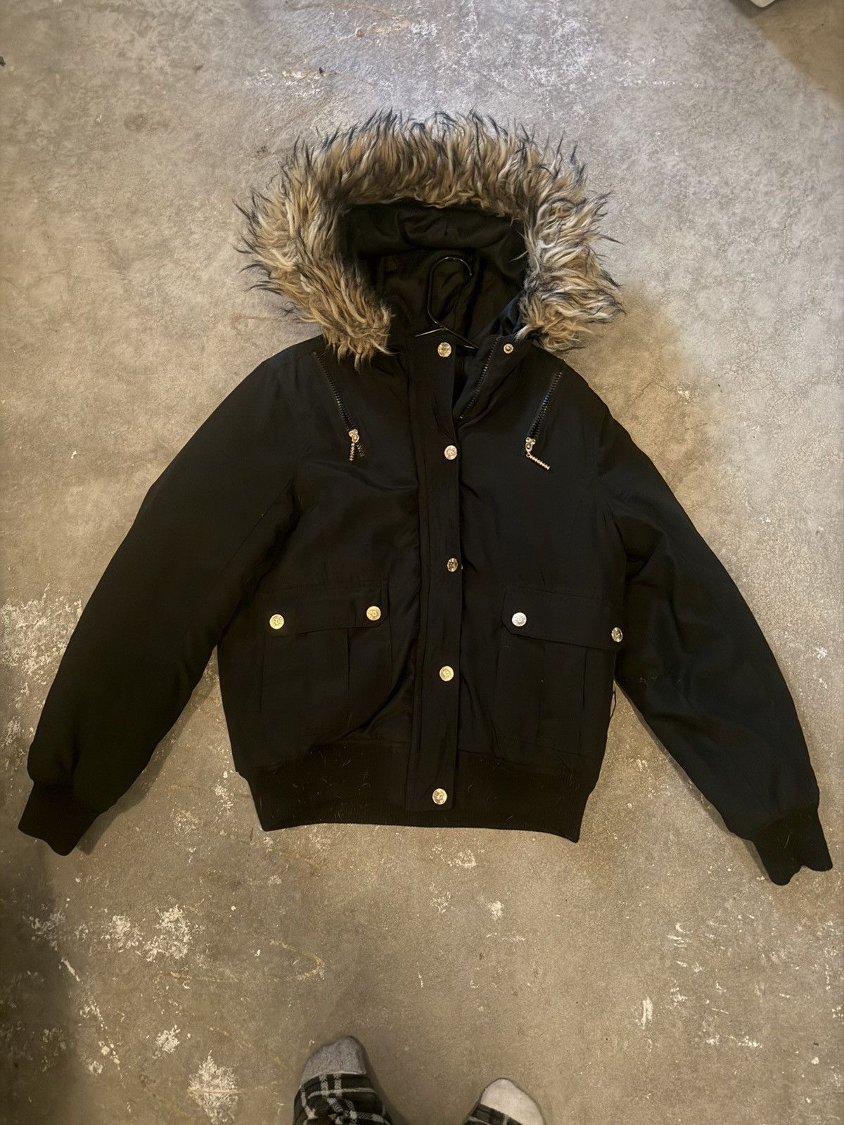 Other fur hood coat Size US M / EU 48-50 / 2 - 1 Thumbnail