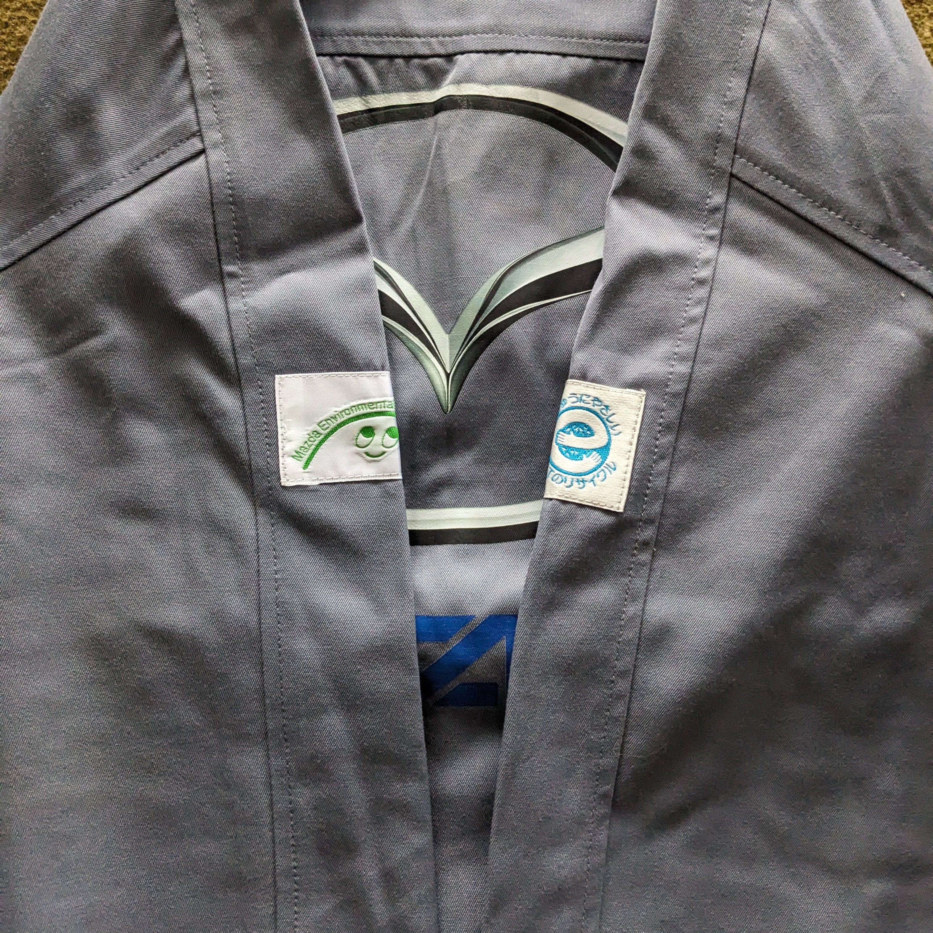 Vintage Vintage MAZDA Japanese Motorsports Uniform Workers Jacket Size US L / EU 52-54 / 3 - 2 Thumbnail