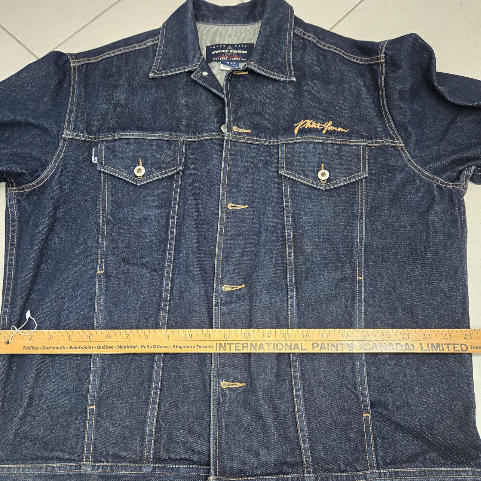 Phat Farm Phat Farm Denim Trucker Jacket Size US L / EU 52-54 / 3 - 8 Thumbnail