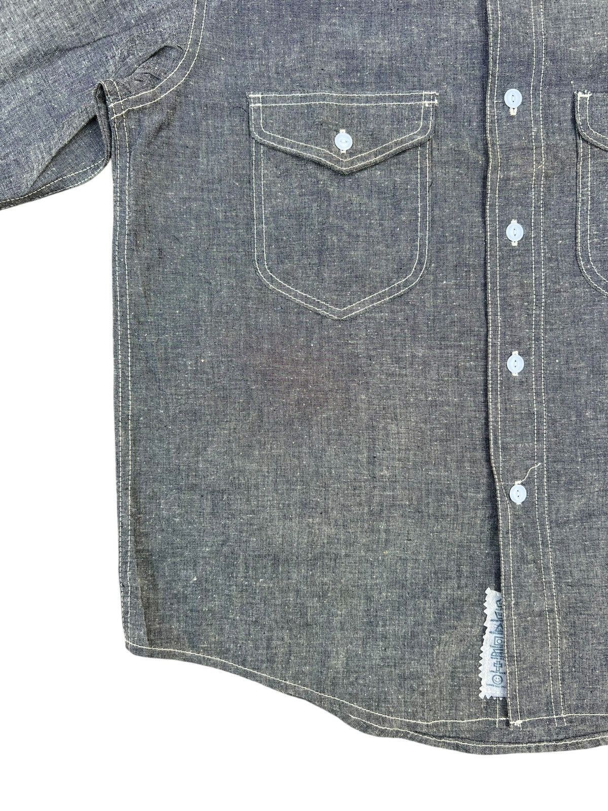 45rpm Dope & Drakkar Japan Chambray Work Shirt Size US M / EU 48-50 / 2 - 9 Thumbnail