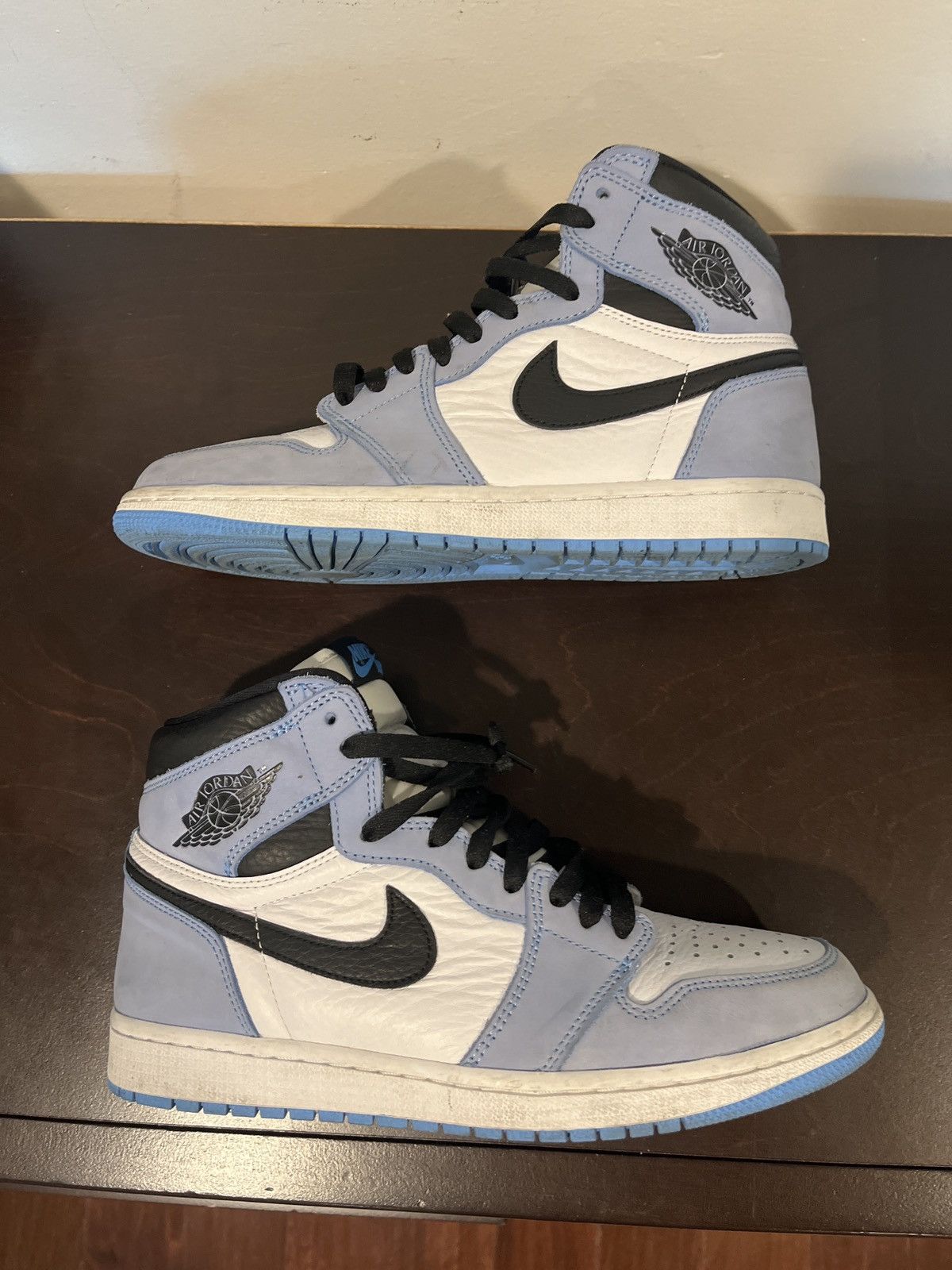 Jordan Brand Nike Air Jordan 1 University Blue “UNC” Size US 10 / EU 43 - 2 Thumbnail