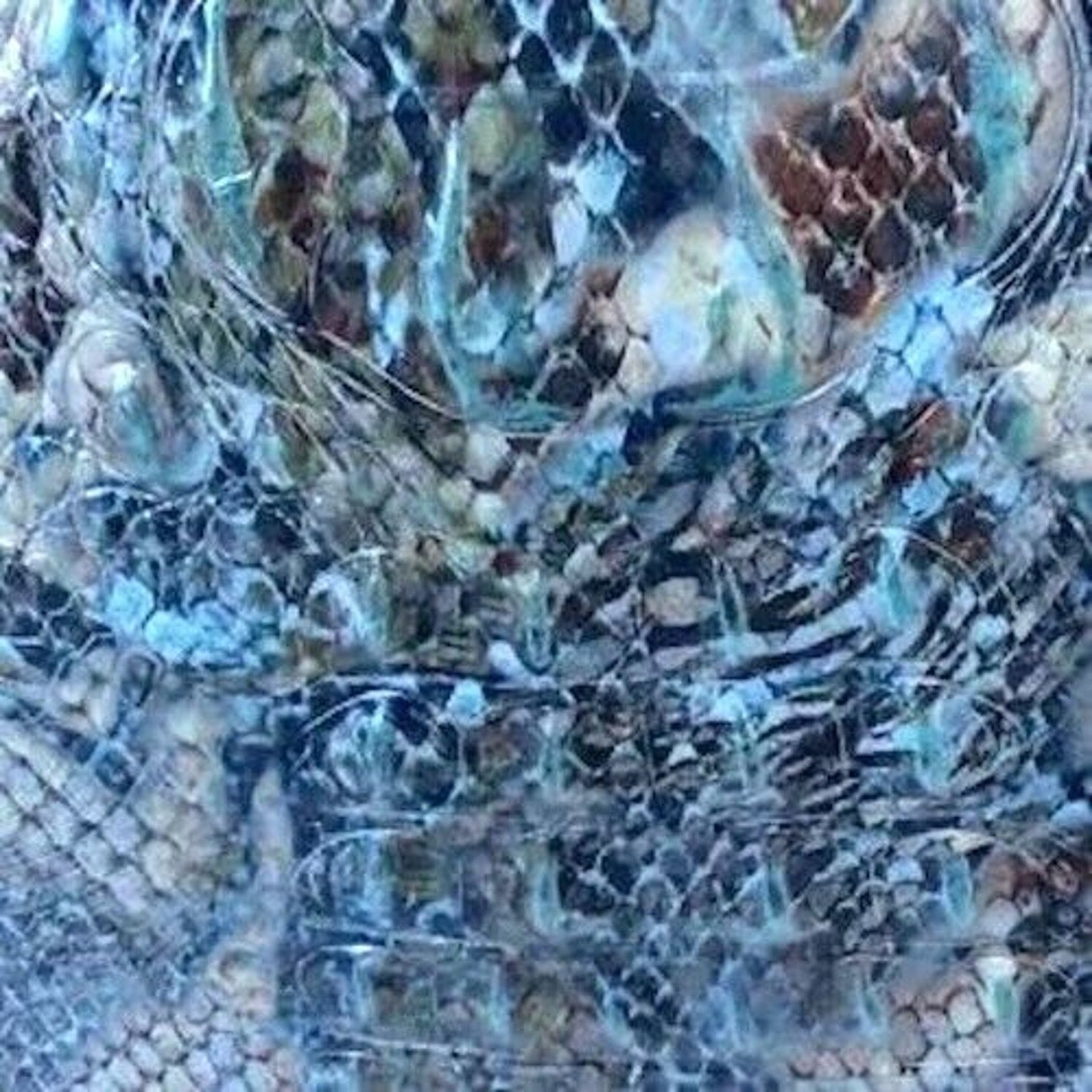 BRAHMIN Brahmin Crossbody Color: Icy Python Melbourne 10" by 10" NWT Size ONE SIZE - 2 Thumbnail