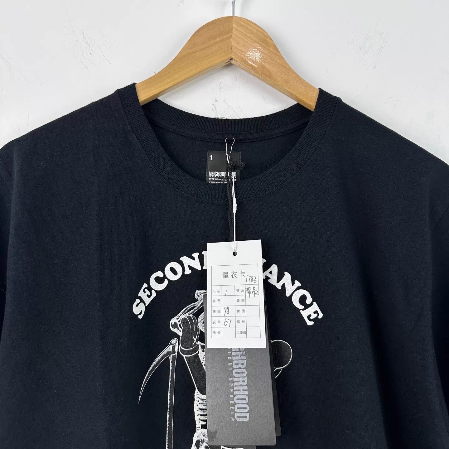 Neighborhood Originafake x NBHD 6th Anniv Closeout Death Tee 1 Size US S / EU 44-46 / 1 - 3 Thumbnail